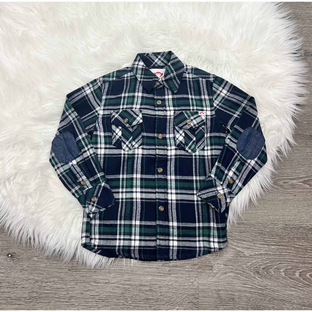 Appaman Navy‎ Flannel SZ 12 (MSRP $54)